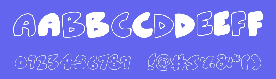 ZeBrA bLoBs — Display Font — thumbnail 3