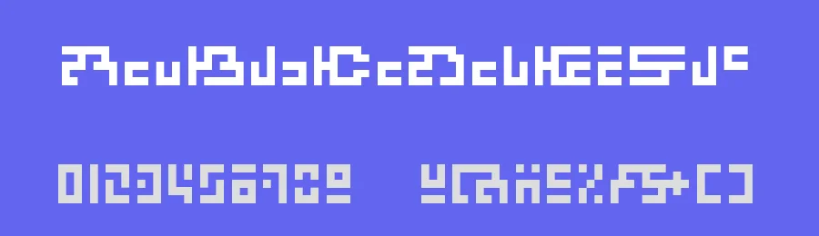ZebugRades bit6 — Display Font — thumbnail 3