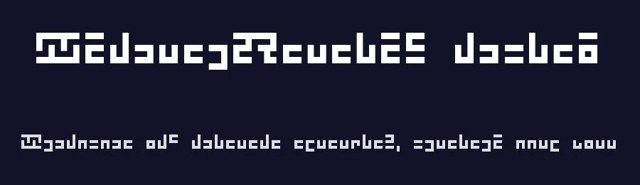 ZebugRades bit6 — Display Font — thumbnail 2