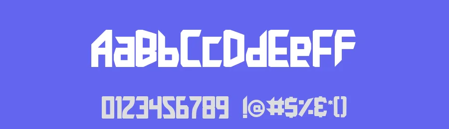 ZEROHATE by Fachranheit 2018 — Display Font — thumbnail 3