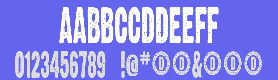Zerox by diane dipiazza — Display Font — thumbnail 3