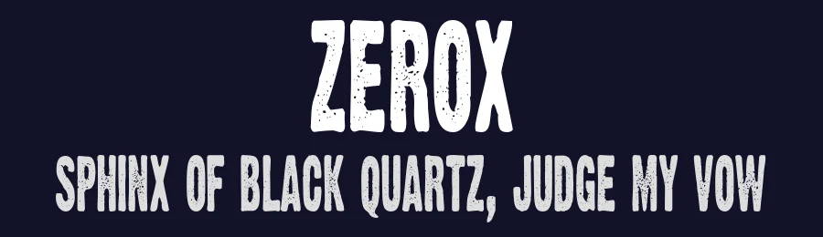 Zerox by diane dipiazza — Display Font — thumbnail 2