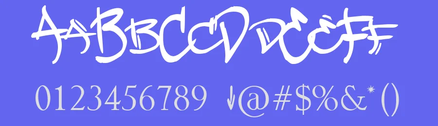 ZIG OR ZAG URBAN HOOK UPZ — Display Font — thumbnail 3