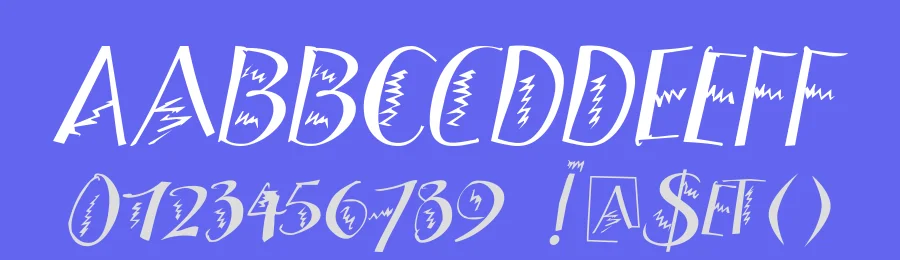 ZigzagDisplays — Display Font — thumbnail 3