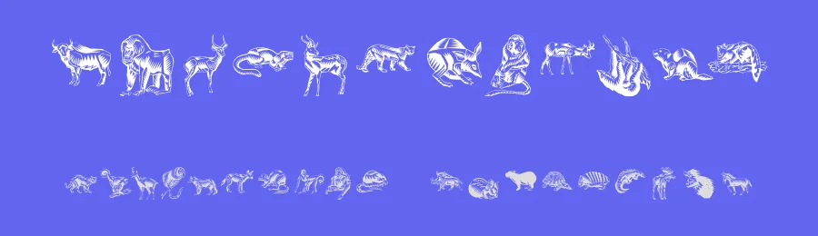 ZigzagZooAnimal — Display Font — thumbnail 3