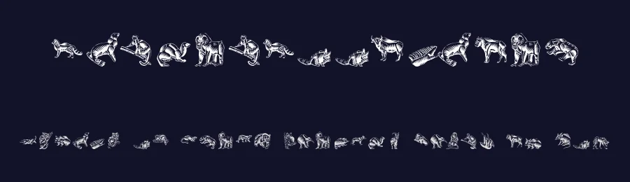 ZigzagZooAnimal — Display Font — thumbnail 2