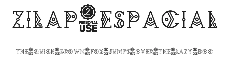 Zilap Espacial by Juan Navarro — Display Font