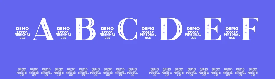Zilap Exclusive Personal use Decorative by Designer: Juan Nacarro. Foundry: Luis Jaramillo — Display Font — thumbnail 3