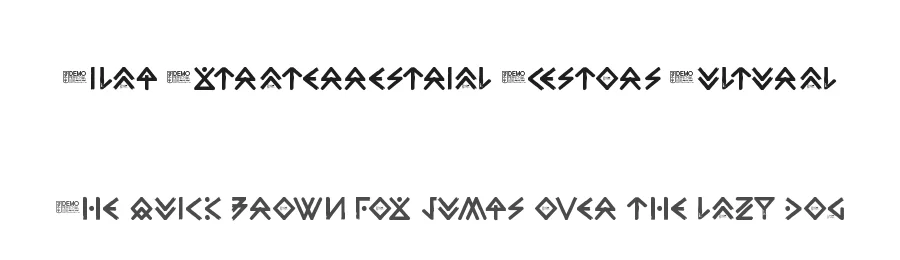 Zilap Extraterrestrial Acestors Cultural by Juan Navarro — Display Font