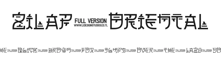 Zilap Oriental by Juan Navarro — Display Font