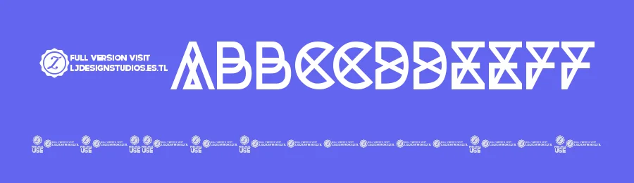 Zilap Tribu by Juan Guillermo Navarro Barrios — Display Font — thumbnail 3