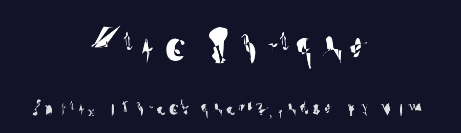 Zinc Oblique — Display Font — thumbnail 2