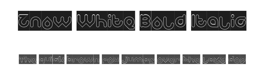 Znow White Bold Italic by http://www.dafont.com/wino-s-kadir.d2209 — Display Font