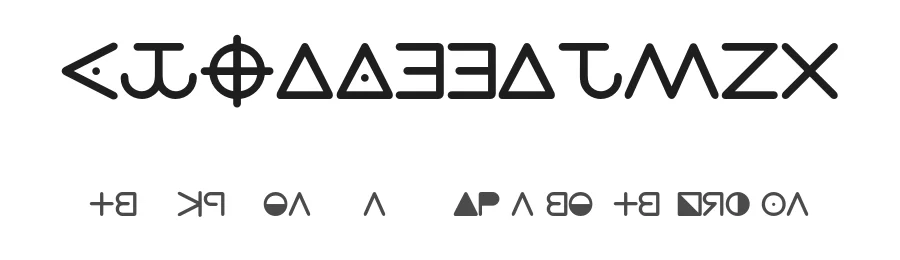 ZODIACCIPHER by SpideRaY — Display Font