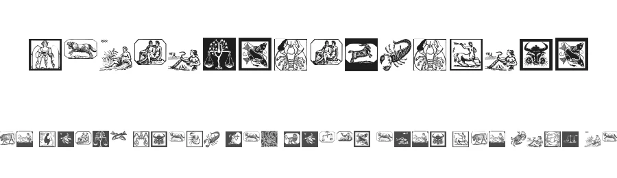 ZodiacsSignStars — Display Font