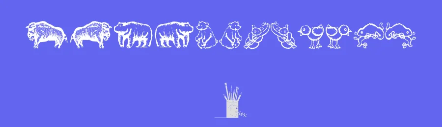 ZoologicalGardenOne — Display Font — thumbnail 3