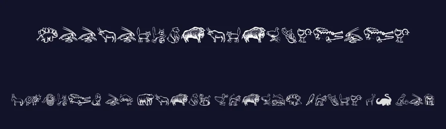 ZoologicalGardenOne — Display Font — thumbnail 2