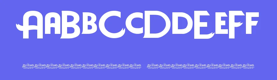 Zootopia JPosterscomar by Franco Alejo Fernández — Display Font — thumbnail 3