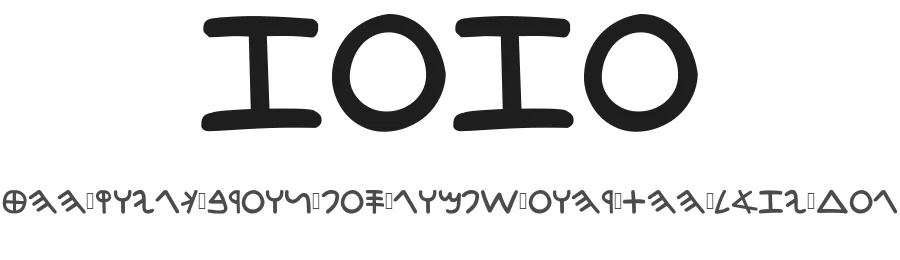 zozo — Display Font