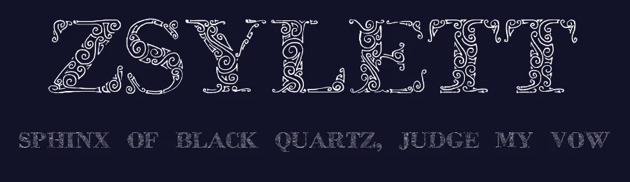 Zsylett — Display Font — thumbnail 2