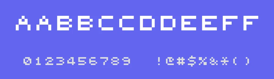 zTerm Block — Display Font — thumbnail 3