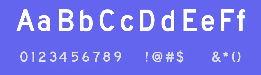 FHWA Series D 2020 by Barry Stock — Sans Serif Font — thumbnail 3
