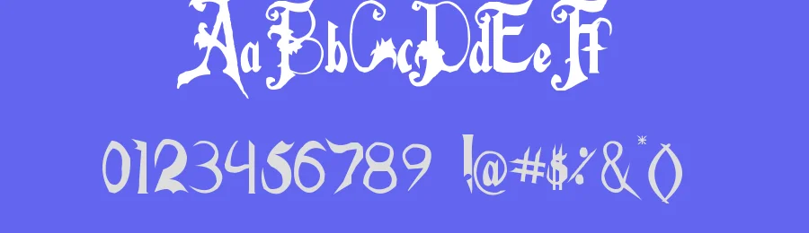 Fiddums Family by Jeff Bellini — Blackletter Font — thumbnail 3