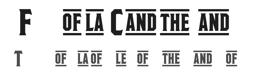 Fields of Cathay by HENRIavecunK Type Co β Decorative Font