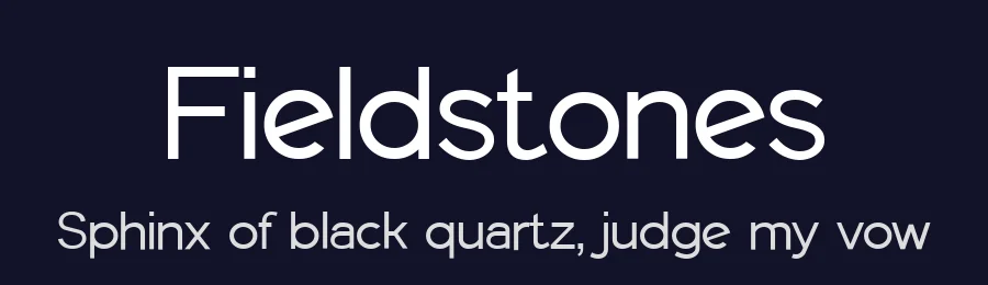 Fieldstones by UI Creative — Sans Serif Font — thumbnail 2