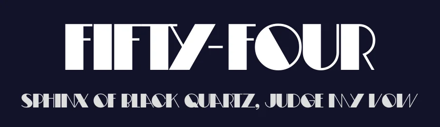 Fifty-Four by Daylight Fonts — Decorative Font — thumbnail 2