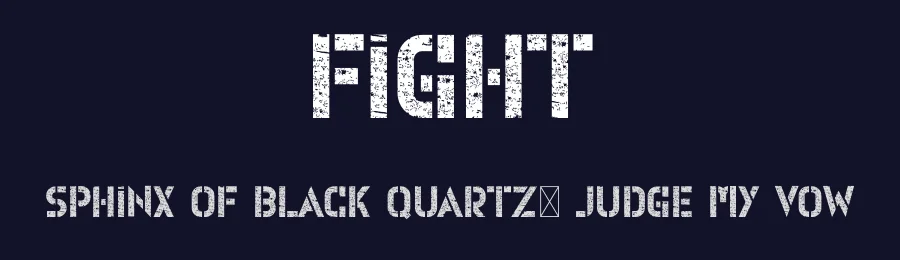 Fight by Design Vector10 — Decorative Font — thumbnail 2