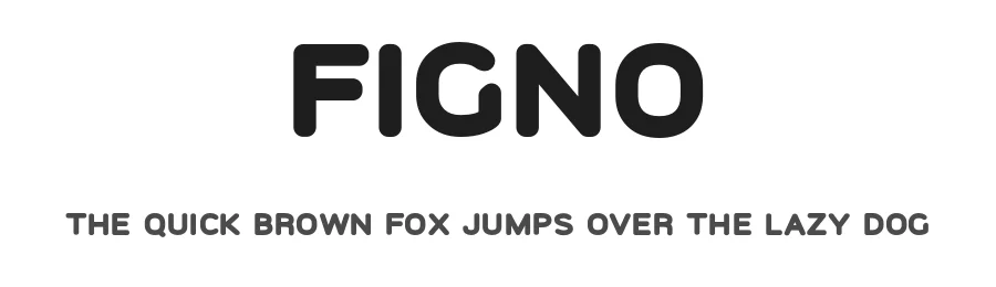 Figno by Iordanis Passas — Sans Serif Font