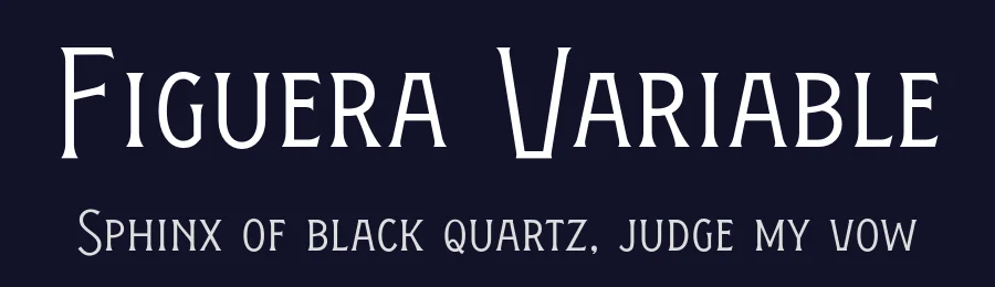 Figuera Variable by AF Studio — Decorative Font — thumbnail 2
