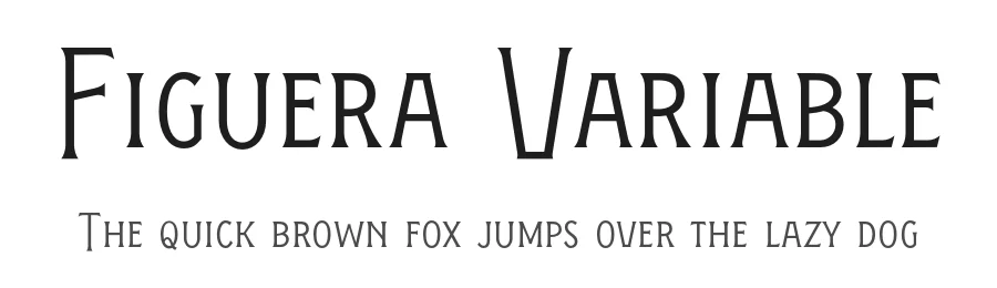Figuera Variable by AF Studio — Decorative Font