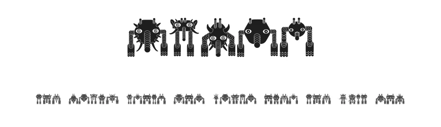 Figur by Vladimir Nikolic — Dingbats Font
