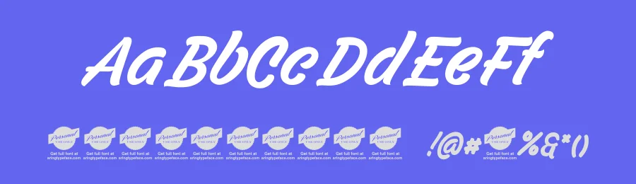 Filbert Color by Måns Grebäck — Script Handwritten Font — thumbnail 3