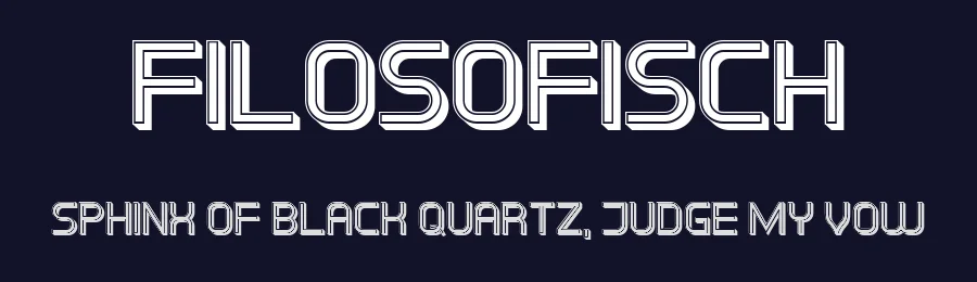 Filosofisch by Vladimir Nikolic — Sans Serif Font — thumbnail 2