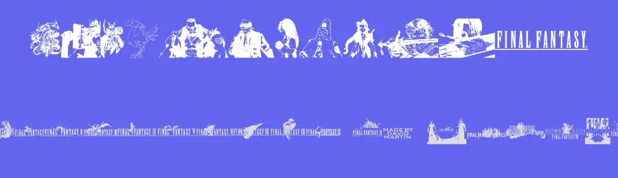 Final Fantasy Elements by xstreamed.tv — Dingbats Font — thumbnail 3