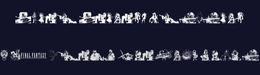 Final Fantasy Elements by xstreamed.tv — Dingbats Font — thumbnail 2
