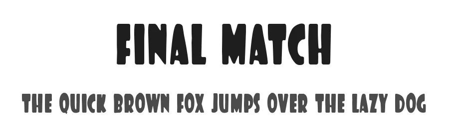 Final Match