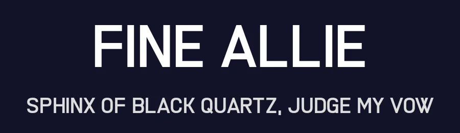Fine Allie by Chequered Ink — Sans Serif Font — thumbnail 2