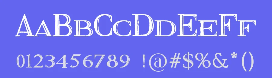 Fine Blackboard by Galdino Otten Fonts — Decorative Font — thumbnail 3