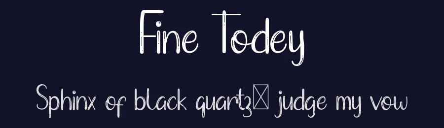 Fine Todey by Edric Studio — Script Handwritten Font — thumbnail 2