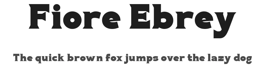 Fiore Ebrey
