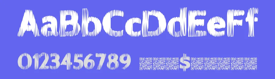 Fire Block by Xerographer Fonts — Decorative Font — thumbnail 3