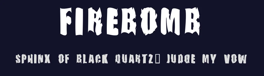 Firebomb by BombHaus — Decorative Font — thumbnail 2