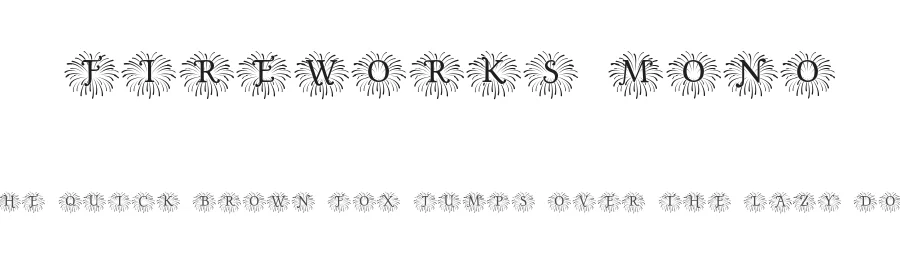 Fireworks Mono