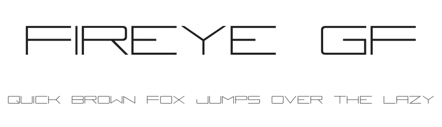 Fireye GF by Grayfire Fonts โ Display Font