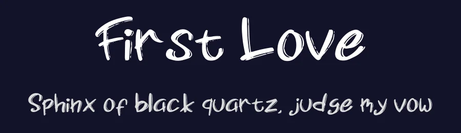 First Love by Seneka Grafika — Script Handwritten Font — thumbnail 2