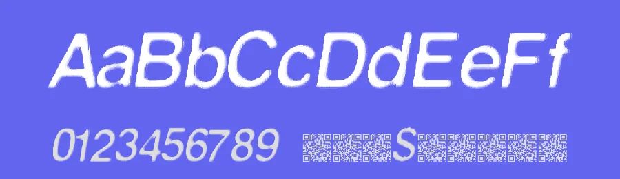 First Contact by Xerographer Fonts — Decorative Font — thumbnail 3
